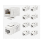 Cat6 coupler 5 pack white VCELINK