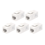 Cat6 coupler 5 pack white VCELINK - Image 2