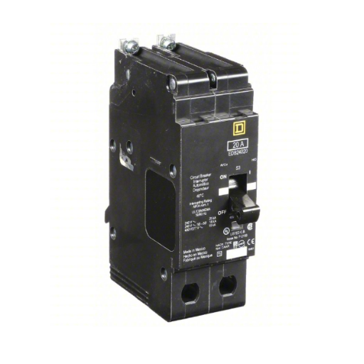 Circuit breaker 20amp 2pole S3 EGB24020 SQUARE D