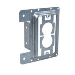 Metal mud ring/ plaster ring for electrical box support bracket CADDY