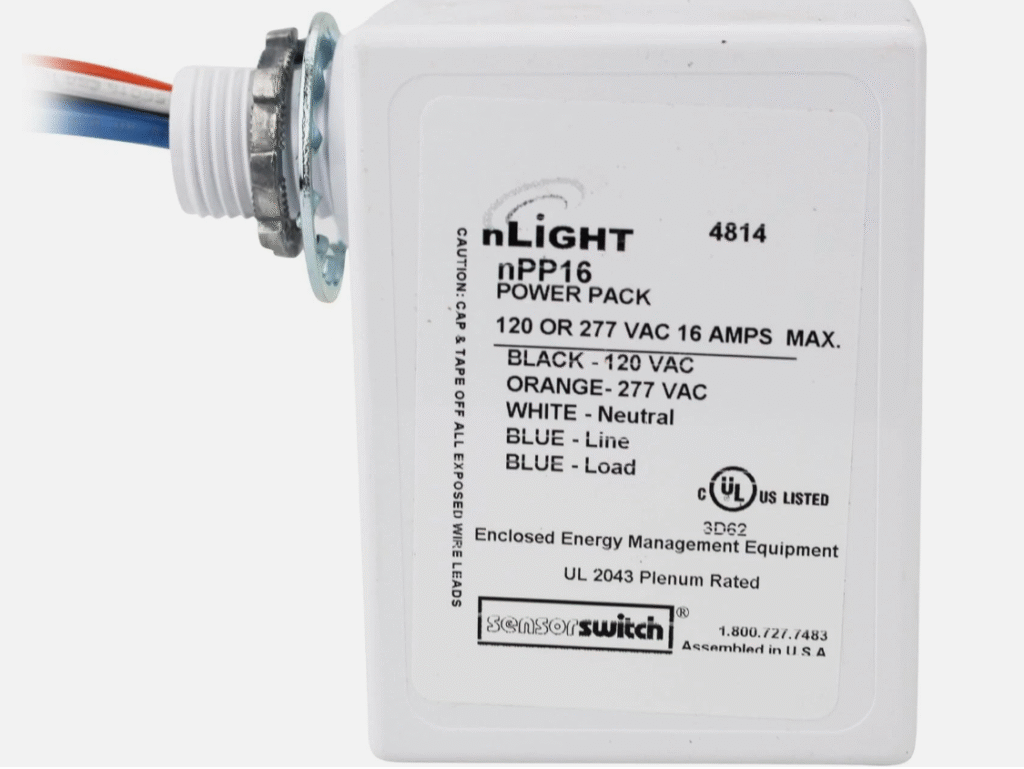 Power relay pack NPP16EFP *265LYP 120/277 ACUITY CONTROLS