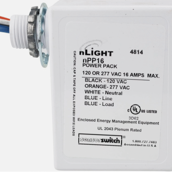 Power relay pack NPP16EFP *265LYP 120/277 ACUITY CONTROLS